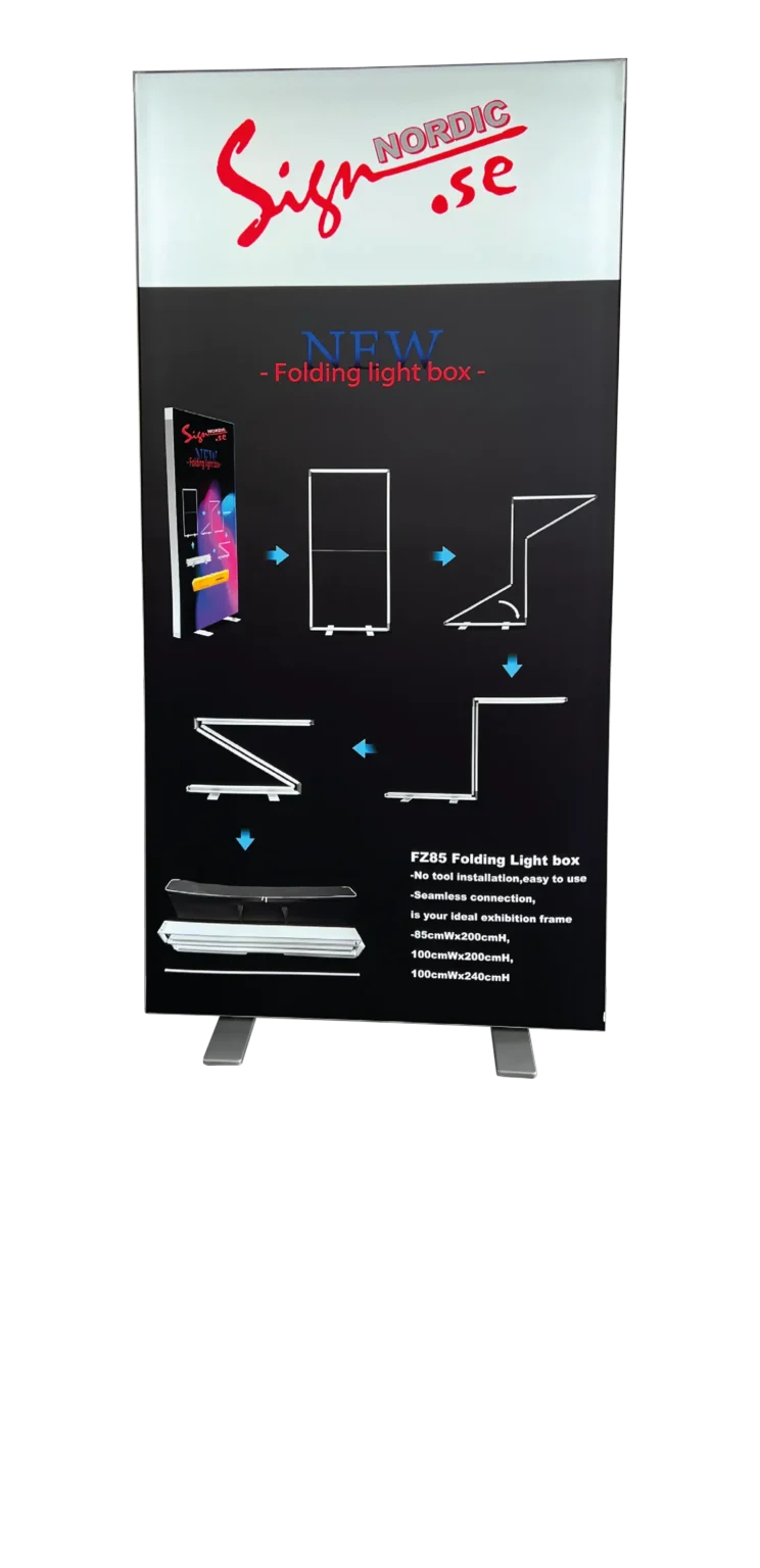 Fold up LED Lightbox